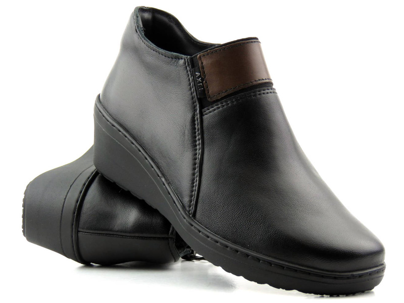 Dámské kotníkové boty vysokého střihu (H) - AXEL KOSELA 1776/9884, černé