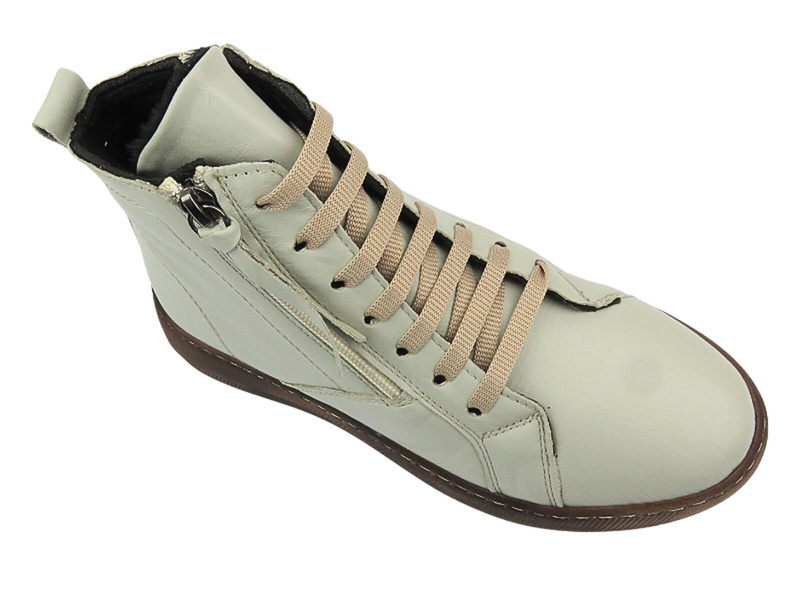 Pohodlné dámské kotníkové boty VACARO 3.982.803, šedé