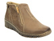 Lehké a pohodlné dámské kotníkové boty z přírodní kůže - HELIOS KOMFORT 642, béžová