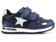 Dětská sportovní obuv s koženou stélkou - Wojtyłko 22009, tmavě modrá