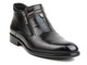 Elegantní pánské kotníkové boty na zip - JOHN DOUBARE YGFR-Z106-306-1, černé
