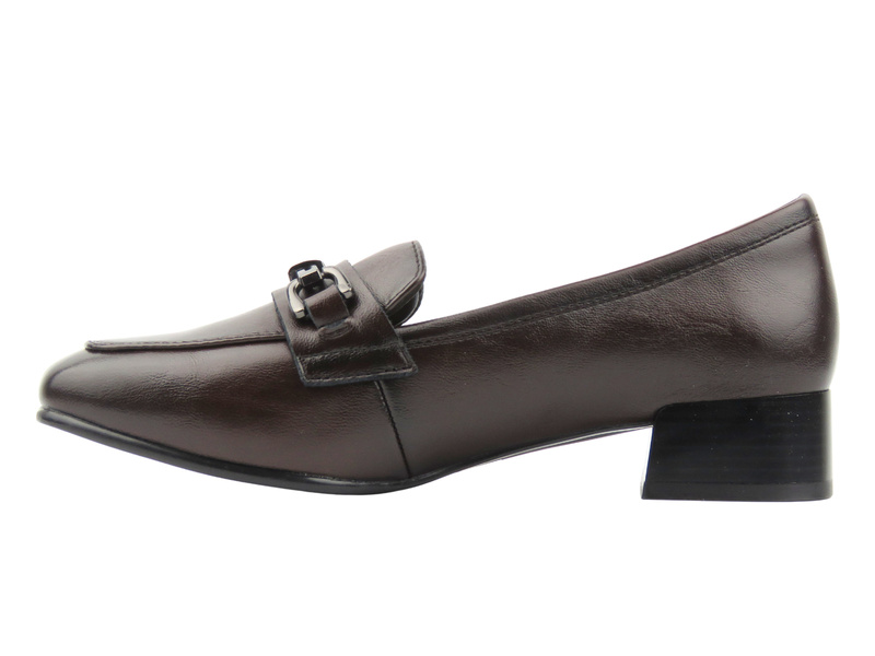 Elegantní dámské mokasíny Vinceza 39965, černé