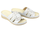 Pohodlné, měkké dámské žabky HELIOS Comfort 162, stříbrné