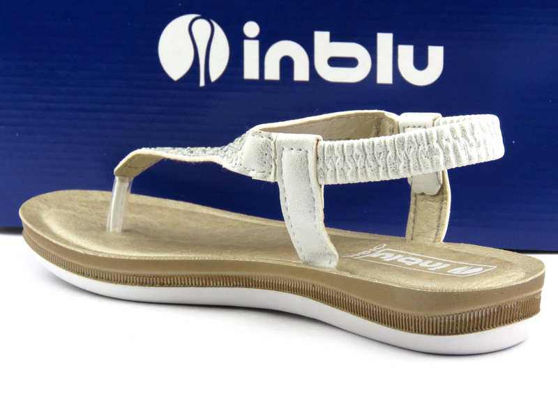 Dámské nazouváky - Inblu BA-43, bílé