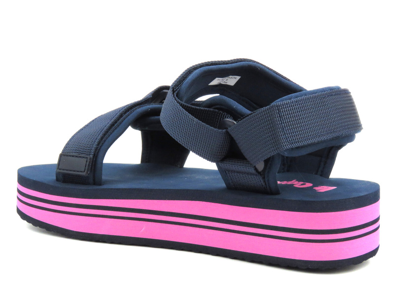 Dámské sportovní sandály - Lee Cooper LCW-23-34-1688, růžové a modré