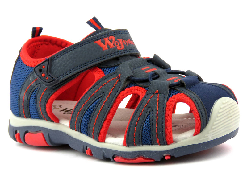 Dětské sportovní sandály - WOJTYŁKO 22313, tmavě modrá