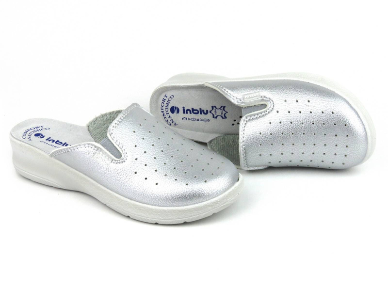 Inblu dámské hygienické žabky 50-34, stříbrné