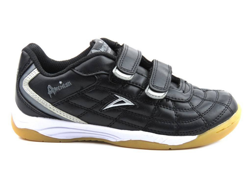 Chlapecké tenisky American Club AX6205 VELCRO, sportovní, černé