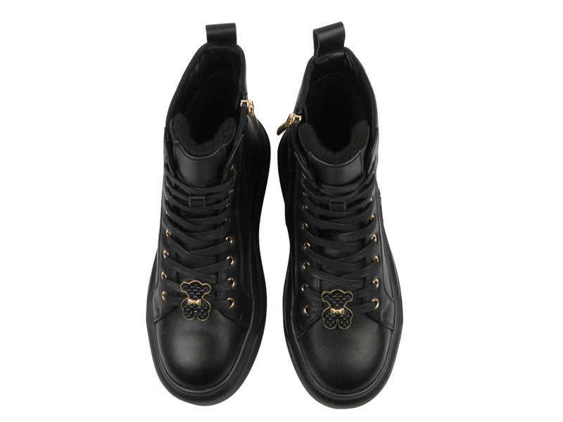 Dámské kotníkové boty Cambell 25-19349, černé