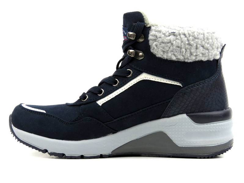 Dámské sněhule se stabilní podrážkou - LEE COOPER LCJ-21-01-0559L, tmavě modrá