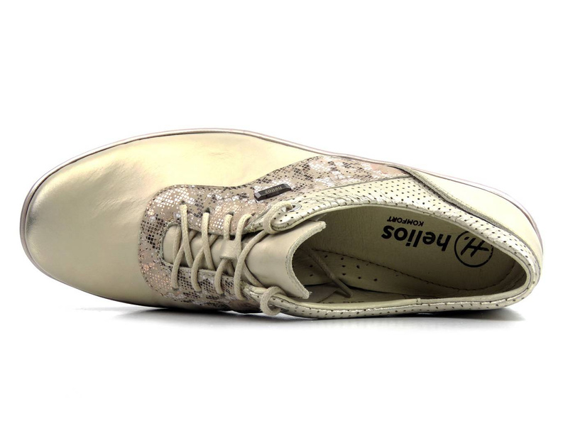 Dámské boty, tenisky polské výroby - HELIOS Komfort 396, zlaté