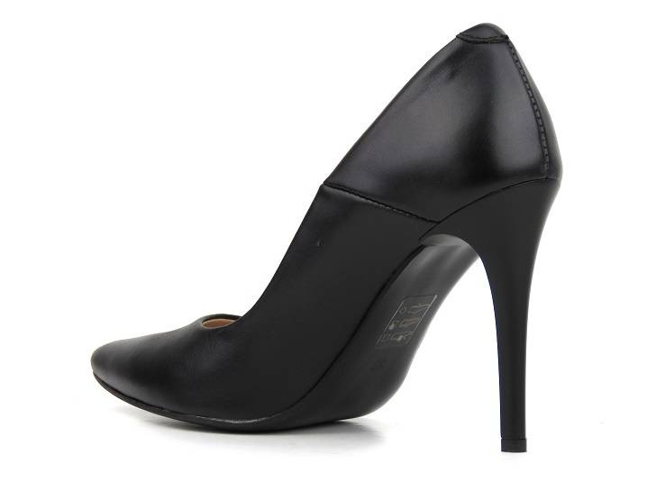 Elegantní vysoké podpatky se špičatou špičkou - Venezia 208 PELLE, černá