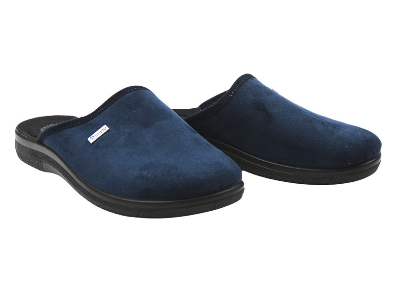 Pohodlné pánské pantofle INBLU DG-75U, tmavě modré