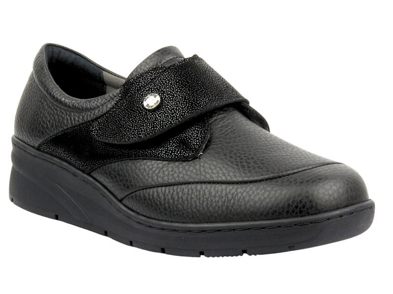 Dámská obuv se zvýšenou šířkou K - AXEL KOSELA 1705/9705, černá