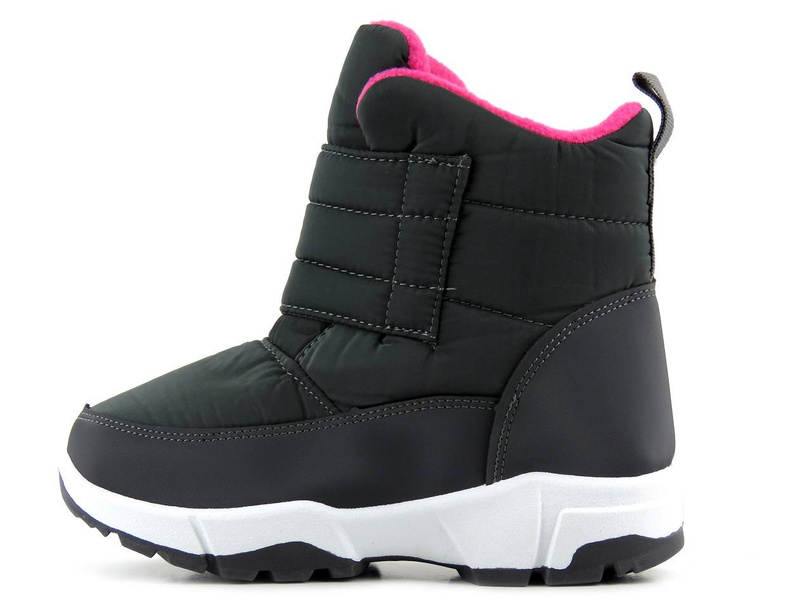 Dětské sněhule, zimní boty - WOJTYŁKO AXIM 21042, šedá