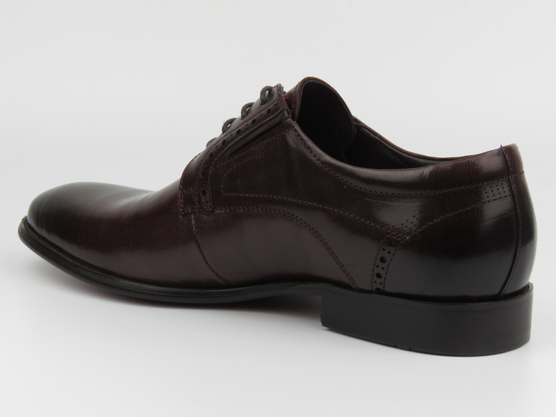 Elegantní pánské kožené boty - JOHN DOUBARE J1846-206-A33, černá