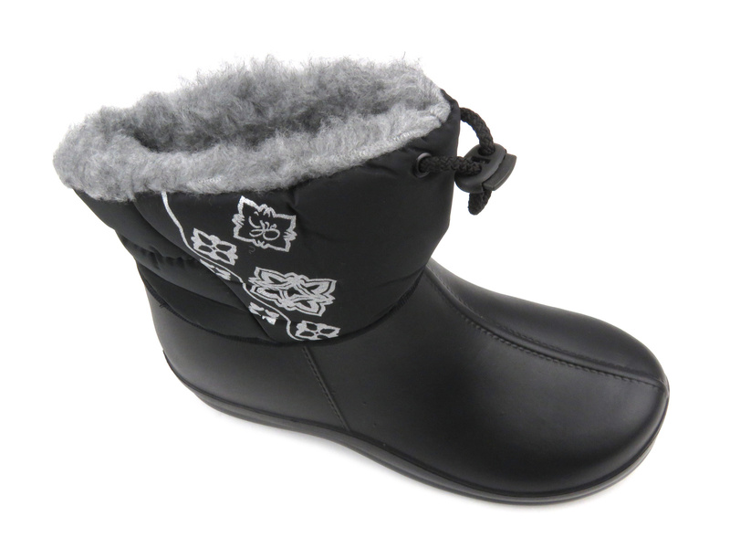 Teplé dámské sněhule - Realpaks D-335, černé