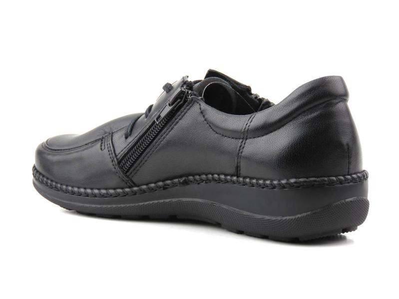 Pohodlná dámská obuv se strečem - AXEL 1775, černá