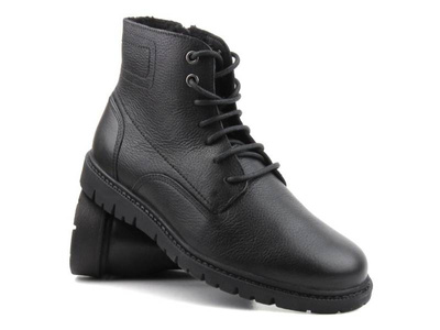 Elegantní, kvalitní pánská obuv - GEOX U36DGD, černá