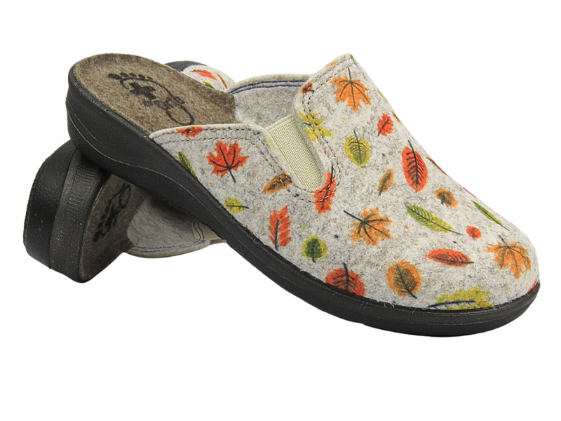 Dámské pantofle pro citlivé nohy - Befado dr Orto 136D002 Orange With Erasers