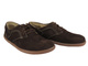 Dámské kožené minimalistické barefoot boty Helios Komfort 715-2B, hnědé