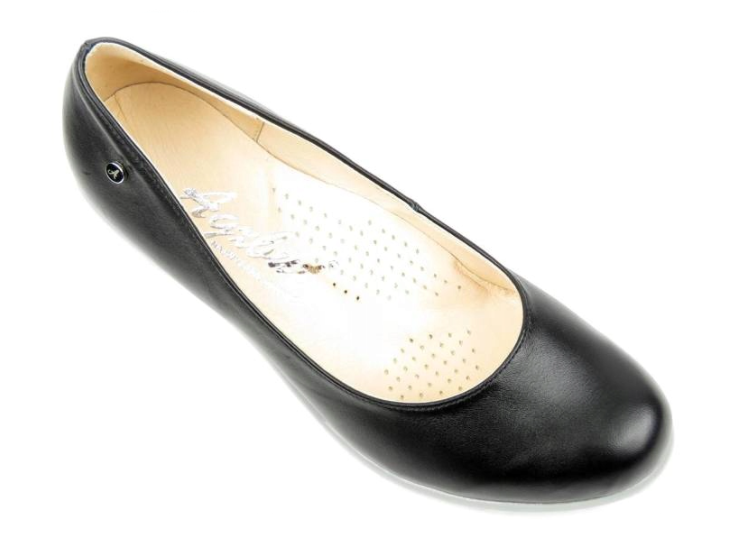 Pohodlné lodičky na klínku - AGXBUT 570, černé