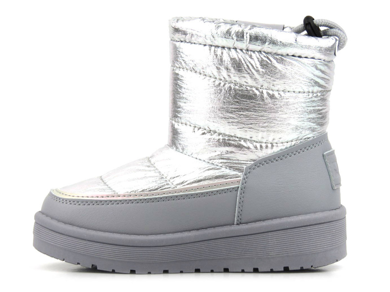 Dětské sněhule s manžetou - BIG STAR KK374218, šedé