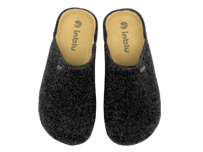 Pánské šedé pantofle Inblu RU-04