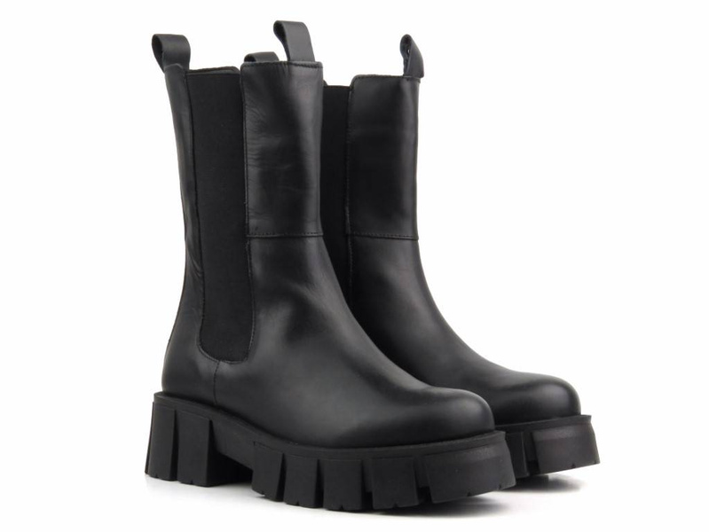 Dámské boty Chelsea, pracovní - VENEZIA 9335191, černé