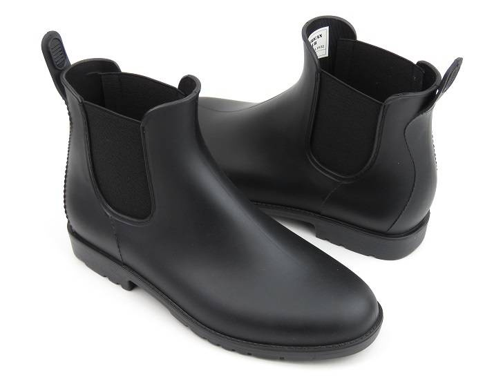 Dámské gumové kotníkové boty, americké boty Club KAL 15/22 Chelsea, černé