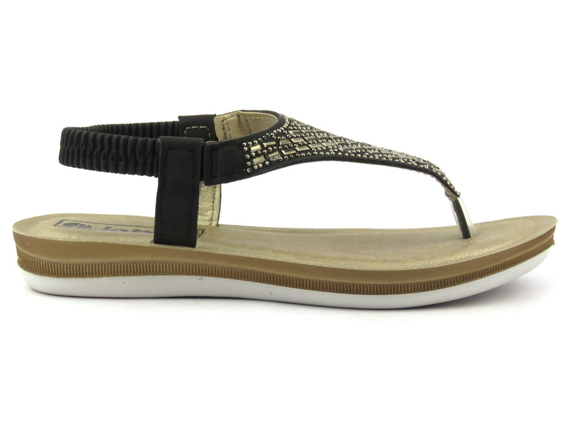 Dámské nazouváky - Inblu BA-43, černé