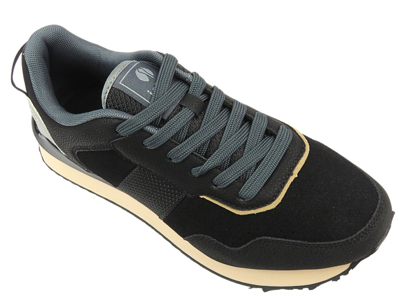 Šněrovací pánské sportovní boty černé Inblu IU-15