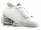 Bílé dámské tenisky z imitace kůže - Novinky 22SP02-1500