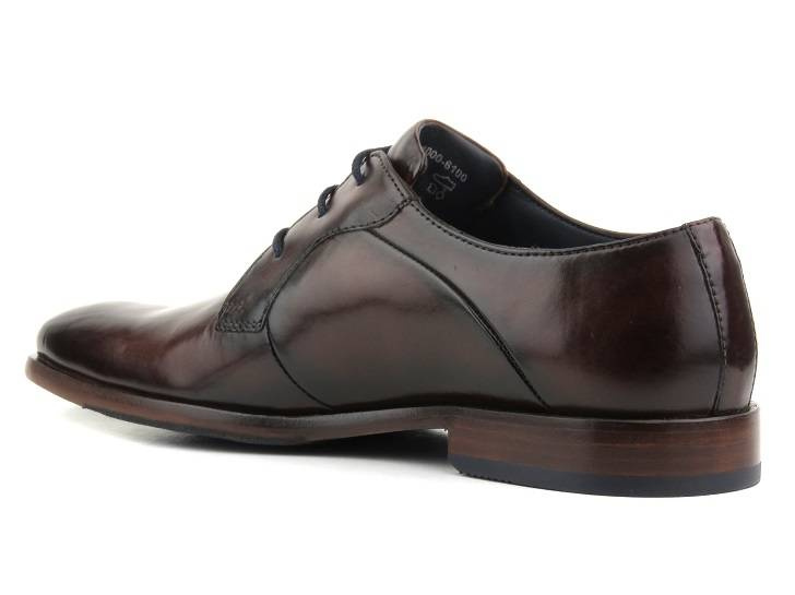 Elegantní pánské kožené boty - BUGATTI 311-A5Q06-1000, hnědé