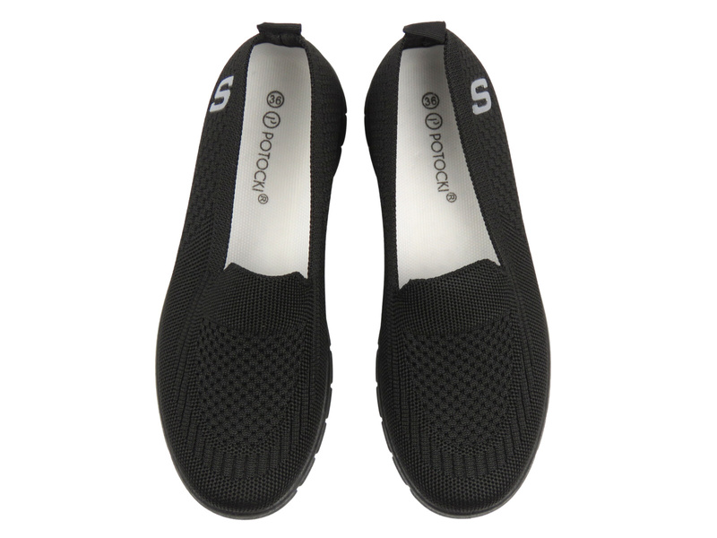 Dámské boty a mokasíny Potocki 24-44301, šedé