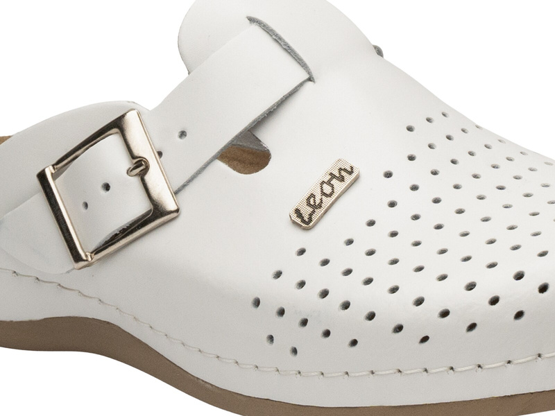 Pánské pantofle Leon 700M, bílé