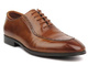 Elegantní pánské polobotky, brogues, oxfordky Brooman T127-353-A06, hnědá barva
