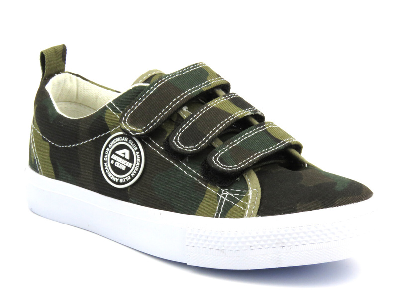 Klasické dětské tenisky American Club LH 42/23, černé