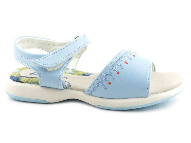 Dětské sandály pro dívky American Club 503-632, modré