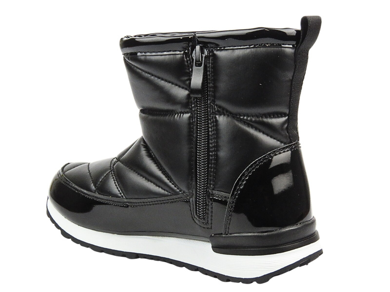 Dětské sněhule a boty s membránou - AMERICAN CLUB HL 26/22, černé