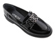 Dámské mokasíny se zdobením - VENEZIA 0411904652, černé