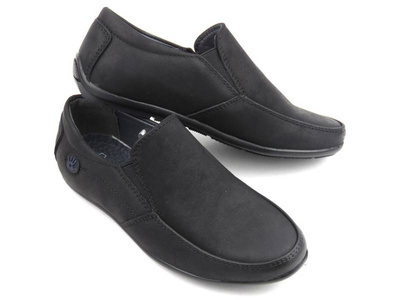 Společenská obuv pro chlapce, společná obuv - WOJTYŁKO 2099, černá