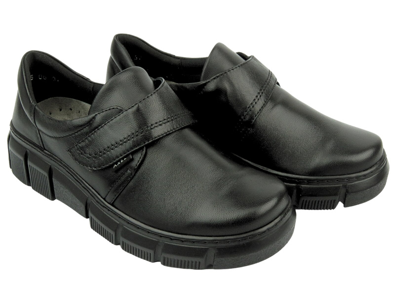 Dámská ortopedická obuv s vyjímatelnou stélkou - AXEL 1793, černá