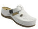 BERKEMANN 01753-473 Dámské kožené žabky s podpatky Slip-on Brown
