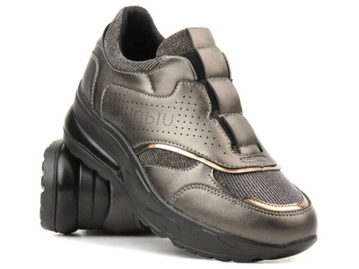 Dámské slip-on tenisky - INBLU IN-239, hnědé