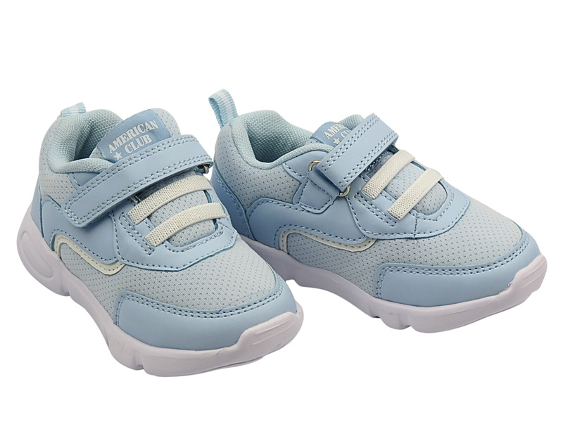 Dětské sportovní boty modré American Club WT 105/22