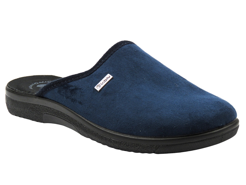 Pohodlné pánské pantofle INBLU DG-75U, tmavě modré