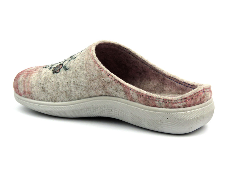 Dámské a dívčí pantofle s měkkou vsadkou - INBLU EC-92, tmavě modrá