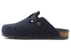Pánské pantofle z přírodní plsti - BRINKMANN 220016-05, tmavě modrá
