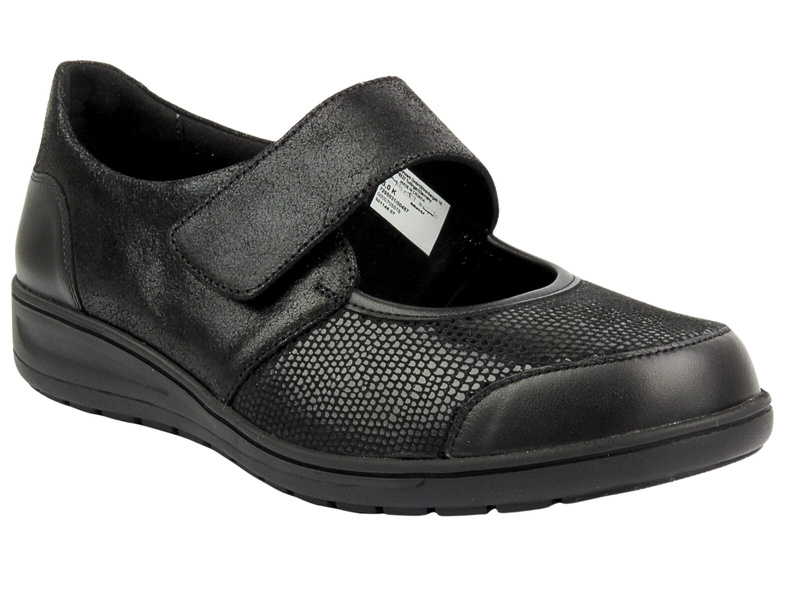 Pohodlné, kožené dámské boty - Berkemann Susanna 05351-940, černé